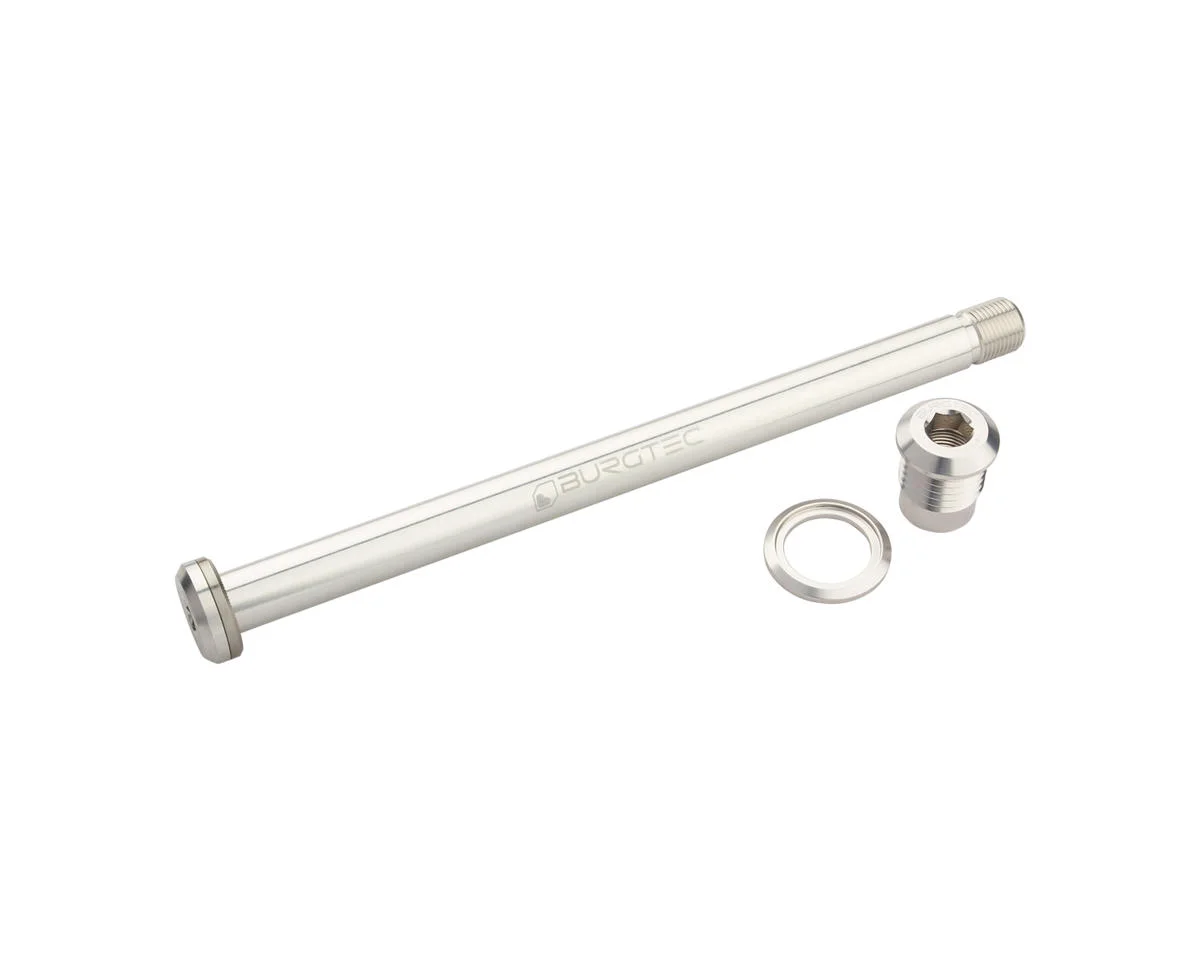 Burgtec Yeti Boost Rear Axle (Rhodium Silver) (12 x 174mm)